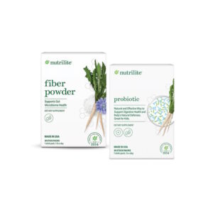 Bộ Dinh Dưỡng Hỗ Trợ Tiêu Hóa (TP BVSK Nutrilite Probiotic, TP BVSK Nutrilite Fiber Powder)
